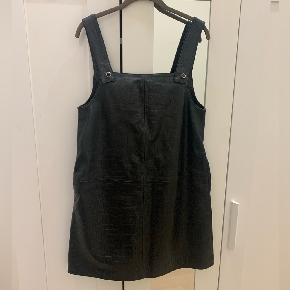 Genuine Leather Scotch & Soda dress 🖤